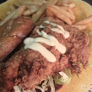 Southern Fried Chicken Sandwich with Fries