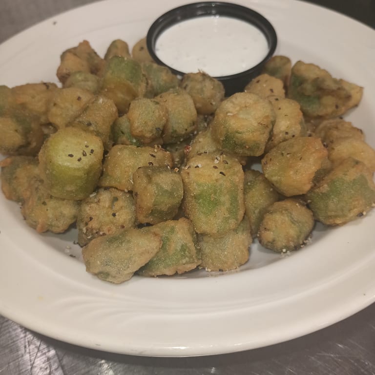 Fried Okra Delights