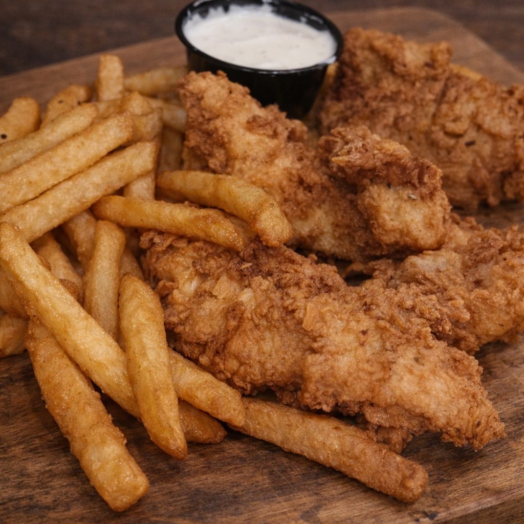 Kids Tenders and Fries.