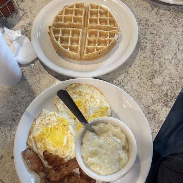 Waffle Breakfast.